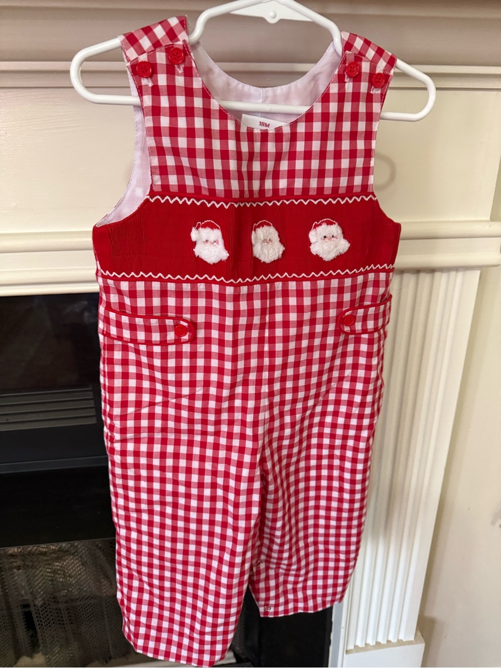 New Mom & Me Smocked Christmas Longalls